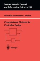 book Computational Methods for Controller Design