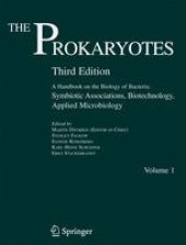 book The Prokaryotes: Volume 1: Symbiotic associations, Biotechnology, Applied Microbiology