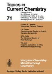 book Inorganic Chemistry Metal Carbonyl Chemistry