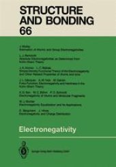 book Electronegativity