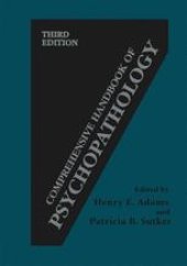 book Comprehensive Handbook of Psychopathology