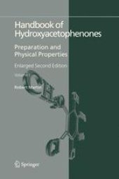 book Handbook of Hydroxyacetophenones: Preparation and Physical Properties