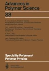 book Speciality Polymers/Polymer Physics