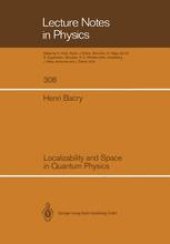 book Localizability and Space in Quantum Physics