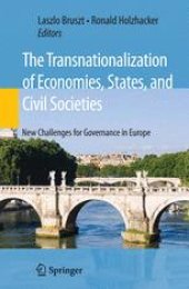 book The Transnationalization of Economies, States, and Civil Societies: New Challenges for Governance in Europe