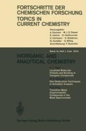 book Inorganic and Analytical Chemistry