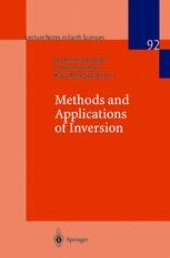 book Methods and Applications of Inversion