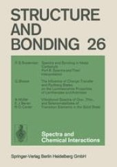 book Spectra and Chemical Interactions