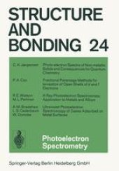 book Photoelectron Spectrometry