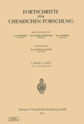 book Fortschritte der Chemischen Forschung Volume 3