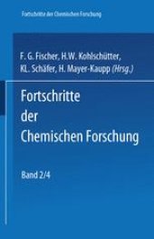 book Fortschritte Der Chemischen Forschung Volume 2