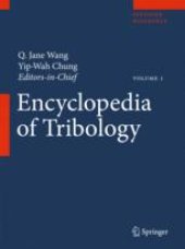 book Encyclopedia of Tribology