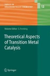 book Theoretical Aspects of Transition Metal Catalysis: -/-