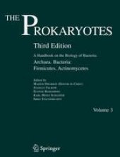 book The Prokaryotes: Volume 3: Archaea. Bacteria: Firmicutes, Actinomycetes