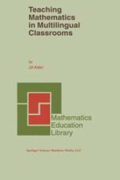 book Teaching Mathematics in Multilingual Classrooms