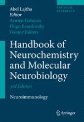 book Handbook of Neurochemistry and Molecular Neurobiology: Neuroimmunology