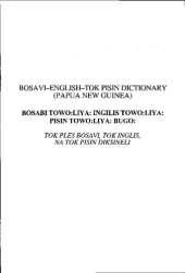 book Bosavi-English-Tok Pisin Dictionary (Papua New Guinea)