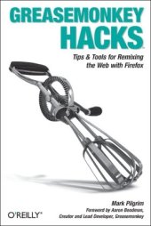 book Greasemonkey Hacks