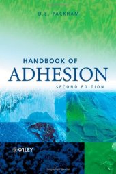 book Handbook of Adhesion