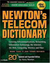 book Newton's Telecom Dictionary