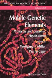 book Mobile Genetic Elements: Protocols and Genomic Applications