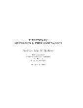 book Elementary mechanics and thermodynamics