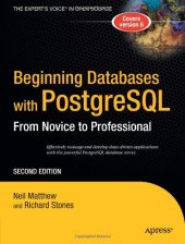 book Beginning Databases With PostgreSQL - From Novice To Professional