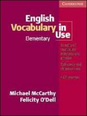 book English Vocabulary in Use: Elementary, with Answers