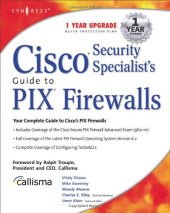 book Cisco Security Specialist's Guide to PIX Firewall