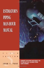 book Estimator's Piping Man-hour Manual