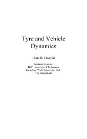 book Tyre and Vehicle Dynamics