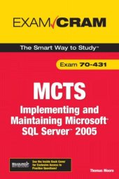 book MCTS 70-431: Implementing and Maintaining Microsoft SQL Server 2005