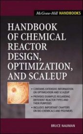 book Handbook of Chemical Reactor Design, Optimization, and Scaleup