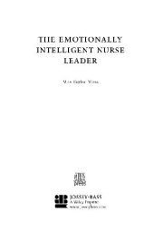 book Emotionally Intelligent Nurse Leader