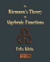 book On Riemann's Theory Of Algebraic Functions