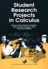 book Student Research Projects in Calculus