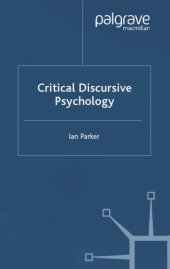 book Critical Discursive Psychology