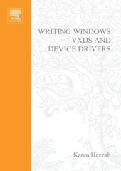 book Writing Windows VxDs and Device Drivers, 