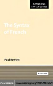 book The Syntax of French