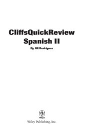 book CliffsQuickReview Spanish II