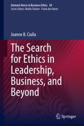 book The Search for Ethics in Leadership, Business, and Beyond