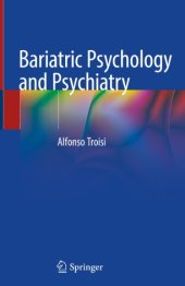 book Bariatric Psychology and Psychiatry