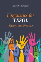 book Linguistics for TESOL: Theory and Practice