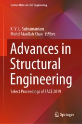 book Advances in Structural Engineering: Select Proceedings of FACE 2019