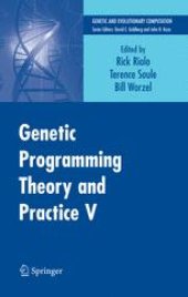 book Genetic Programming Theory and Practice V