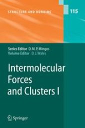 book Intermolecular Forces and Clusters I