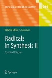 book Radicals in Synthesis II