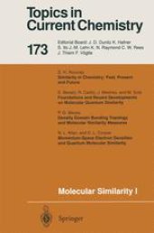 book Molecular Similarity I