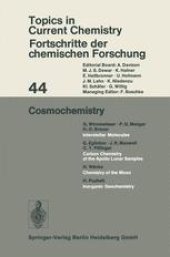 book Cosmochemistry