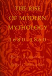 book The Rise of Modern Mythology, 1680-1860